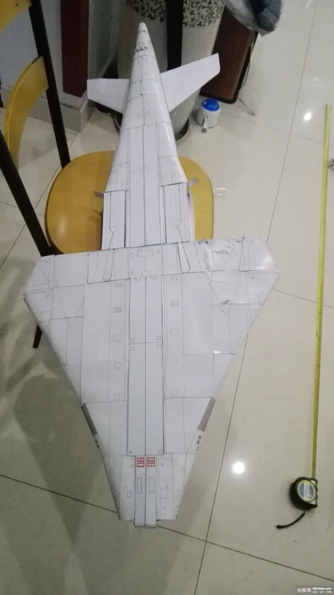 1:72 пропорции DIY Tupolev Tu 16 Black Jack модель бомбардировщика из бумаги 3D истребитель