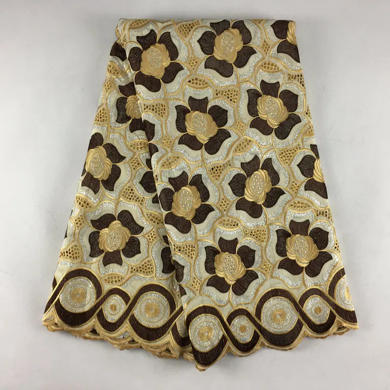 

Nigerian African Lace Fabrics High Quality For Women 100% Cotton Lace Fabric 814 Swiss Voile Lace In Switzerland