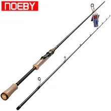Удочка для спиннинга NOEBY, 1,98 м, 2,13 м, 2,44 м, м/мл, приманка для окуня, удочка для спиннинга, Гиды для наживки, наживка, Carbono Canne A Peche