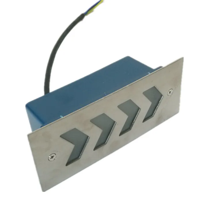 Lâmpada de Canto Luz das Escadas Frete Grátis Levou Parede 3*3 w Recesso Passo 85-265 v - Dc12v Porão Porch Caminho Stairway Lâmpada Dhl 10 DHL Frete Grátis Levou Parede Lâmpada de