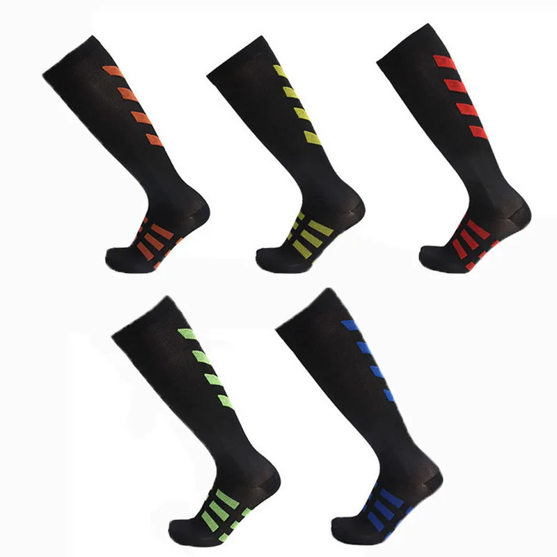 

5 Pairs Foot Compression Socks For Men Pressure Varicose Veins Leg Relief Pain Knee High Stockings Calcetines A Gift To Man
