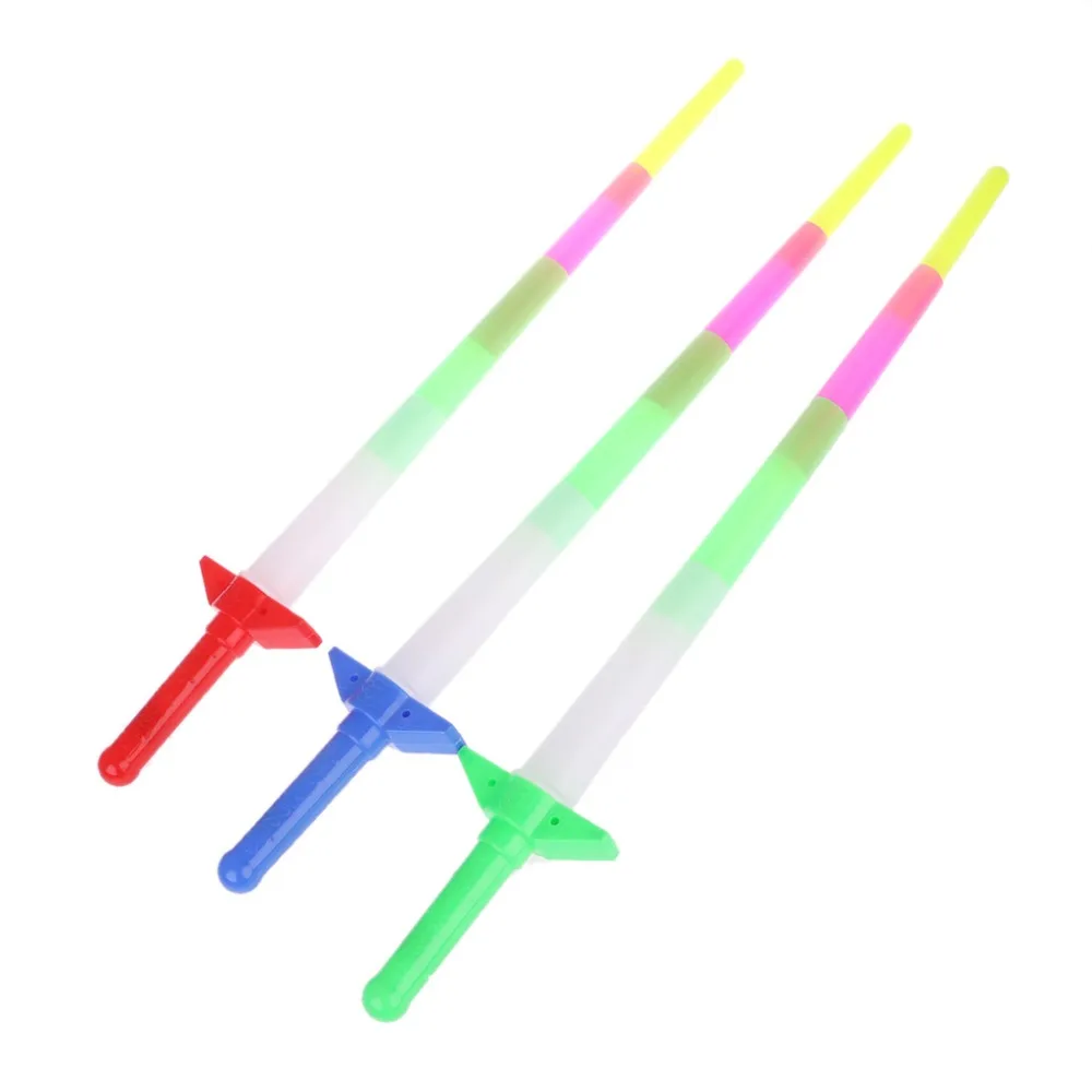 Regenbogen-Laserschwert erweiterbar leuchten Spielzeug blinkende Zauberstäbe Led Regenbogen-Laserschwert erweiterbar leuchten Spielzeug blinkende Zauberstäbe Led