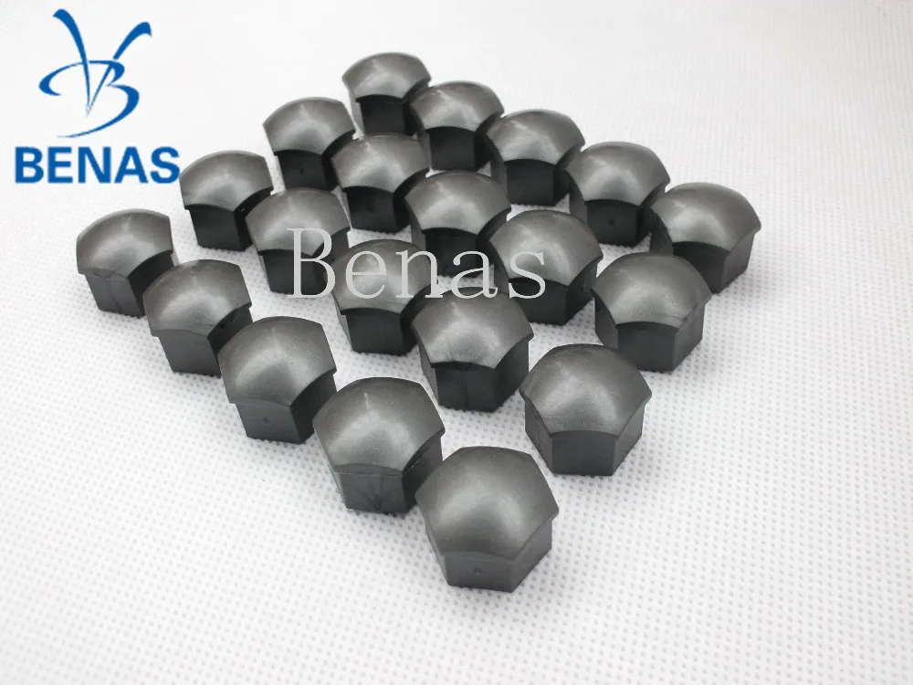 For Audi A5 2015 20 Wheel Lug Bolt Center Nut Gray Covers Cap Covers