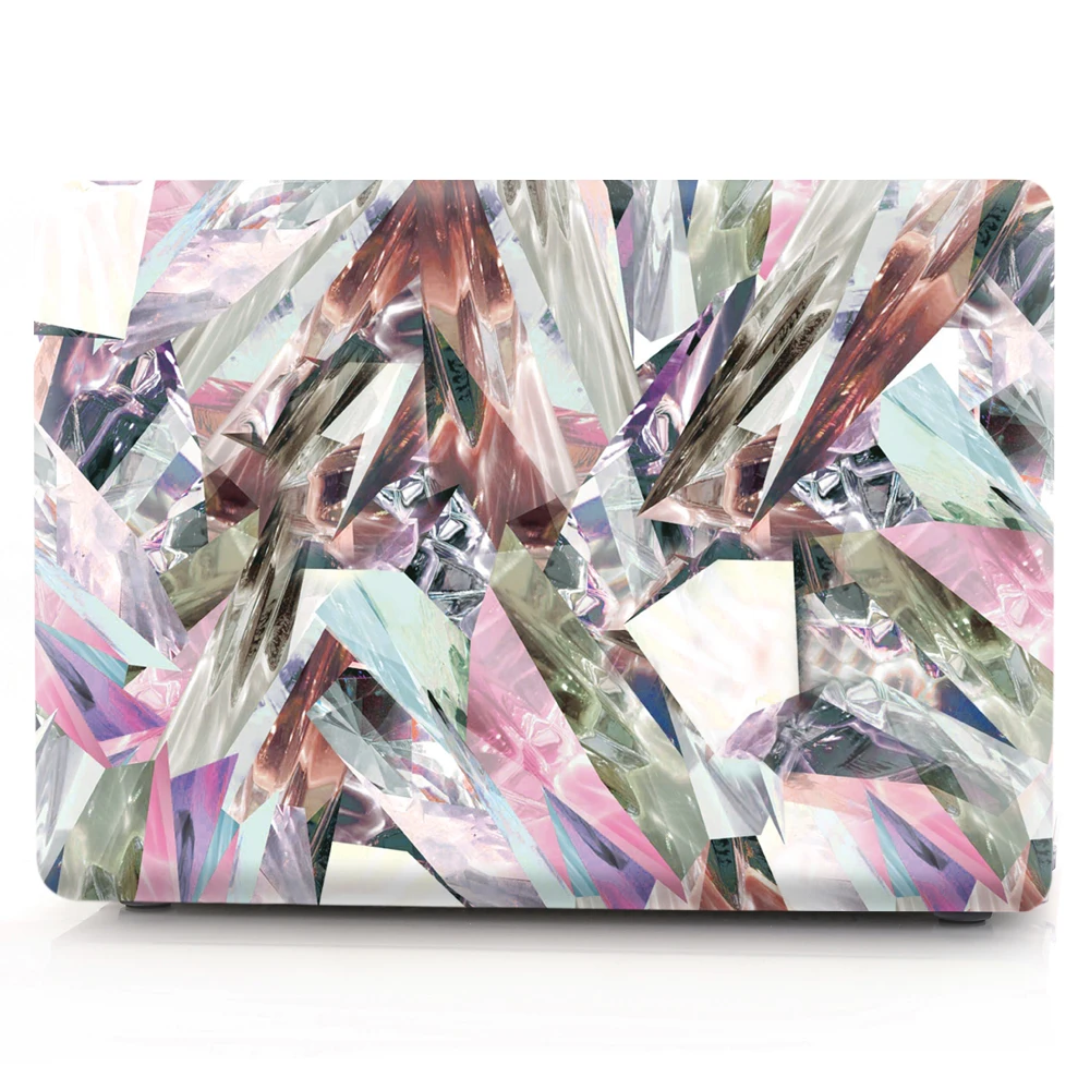 Black White Stone Texture 2018 For MacBook 12 A1534 Laptop Case Marble Hard PVC Shockproof Cover for Macbook 12 Marble Case      (6)