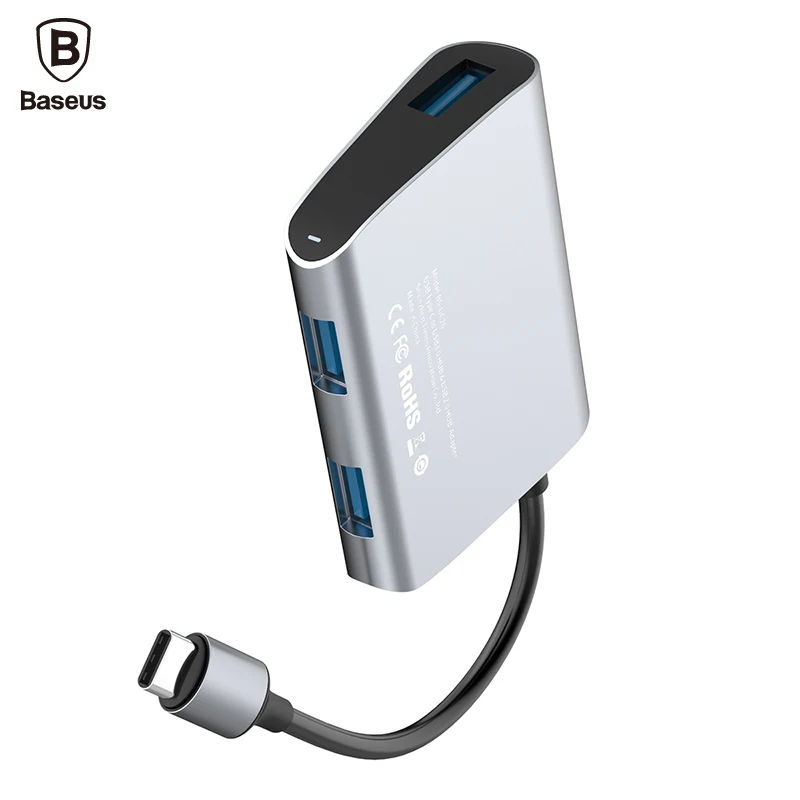 

Baseus USB-C Type C HUB with USB C Typc-c to USB 3.0 USB 2.0 Adapter HUB For Macbook Pro
