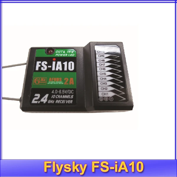 

Free shipping!!Fuss FLYSKY FS-iA10 new ten-channel receiver with a serial bus interface iBus