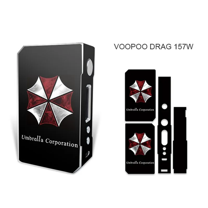 Высокое качество электронная сигарета стикер s для VOOPOO DRAG TC 157W коробка мод кожи наклейка