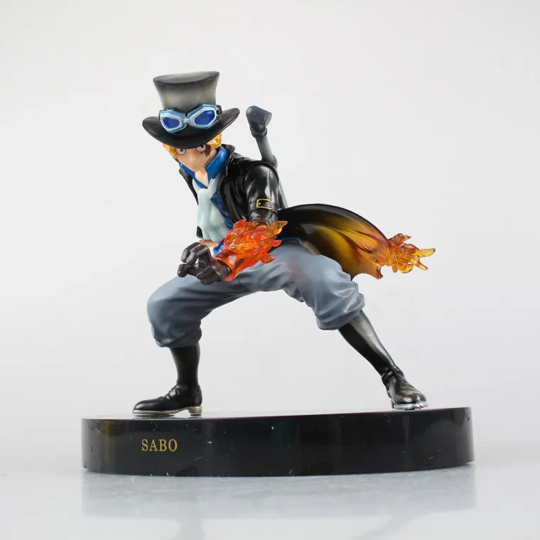 

HKXZM Anime 16CM One Piece Sabo PVC Figure Collectible Toys Brinquedos Models Gift