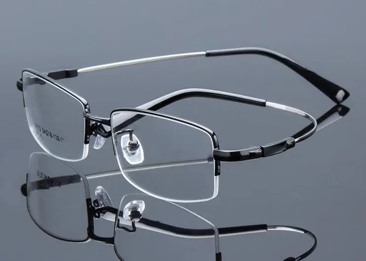 Очки для близорукости с металлическим покрытием, близорукие очки, очки по рецепту для мужчин и женщин, очки для диоптрий от-1,0 до-6,0