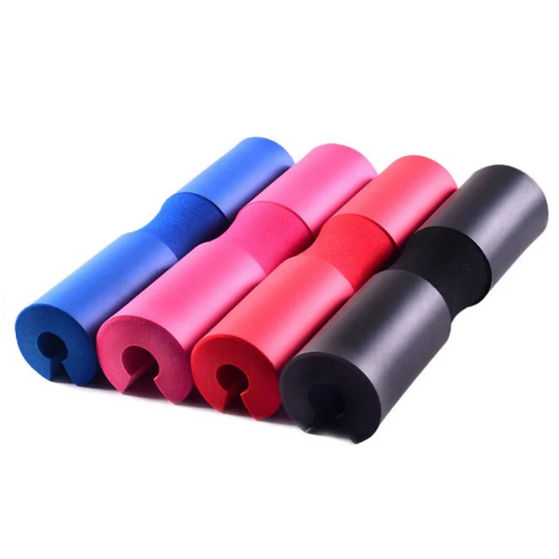 Deep Thick Foam Cushion Barbell Pad Neck Shoulder Weight Lifting Rod Fixed Support Tool