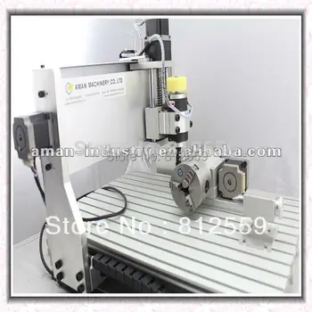 

4axis CNC Router 3040 ballscrew engraving drilling and milling machine engraver