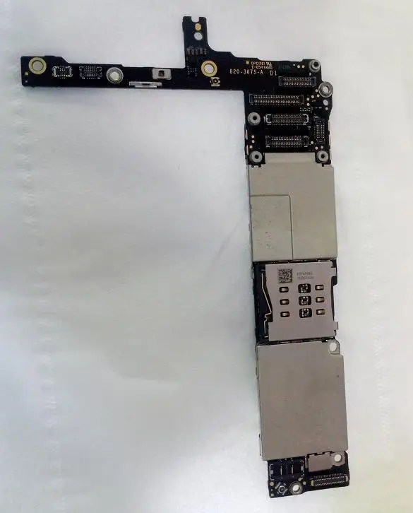 Оригинальная б/у материнская плата для iPhone 6 plus + p 6plus 5 дюйма не работает