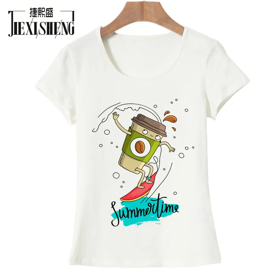 Femme fashion brand tops Summer cartoon passion letters Print Women T-shirt Hipster Casual Funny Tee Shirt