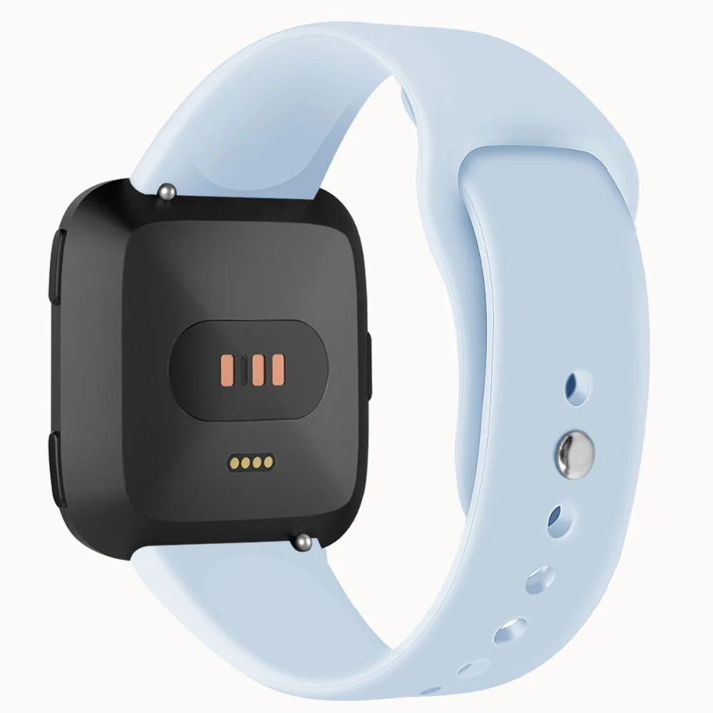 Силиконовый ремешок для fitbit versa/versa 2/versa litle ремешок reloj Браслет спортивный сменный ремешок для часов Часы Аксессуары