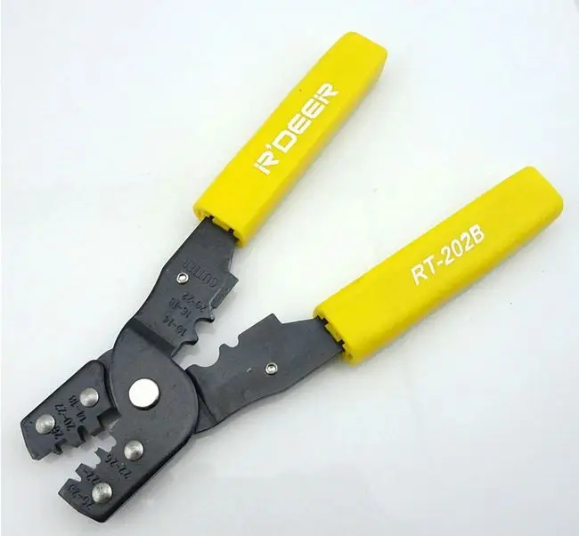 

R'DEER high carbon steel crimper plier crimping range:2-16mm*mm electrician tools NO.RT-202B
