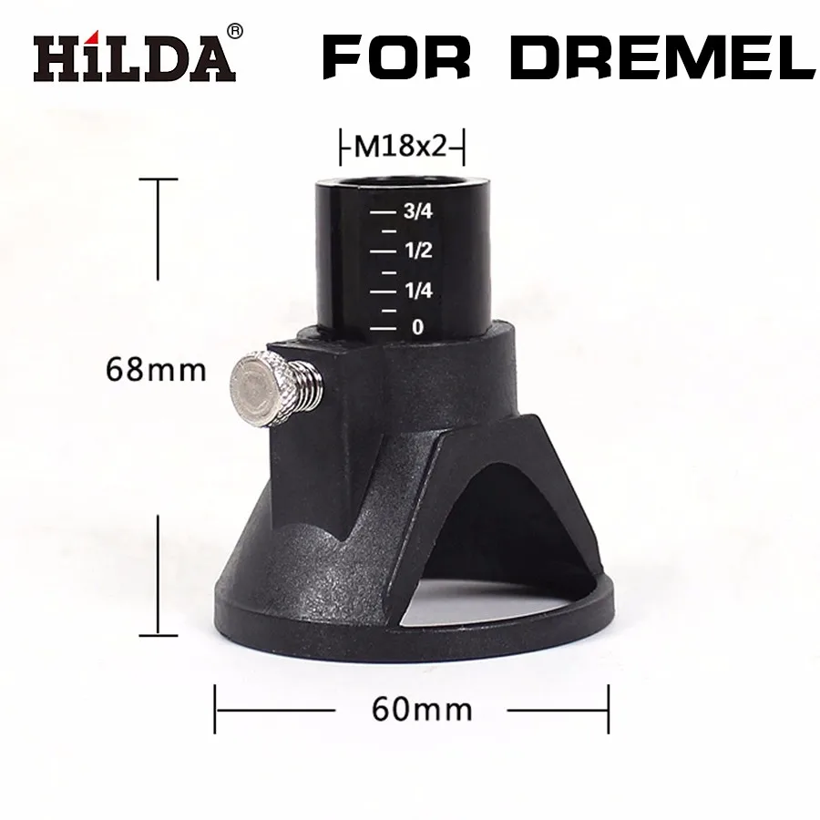 HILDA Dremel дрель специальный локатор, dremel аксессуары, шлифовка полировка расположен рог для Dremel дрель роторные аксессуары