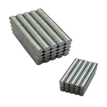 

200 100pcs/set Round Neodymium Disc Magnets Dia 3mm X 1mm N50 Super Powerful Strong Rare Earth Ndfeb Magnet