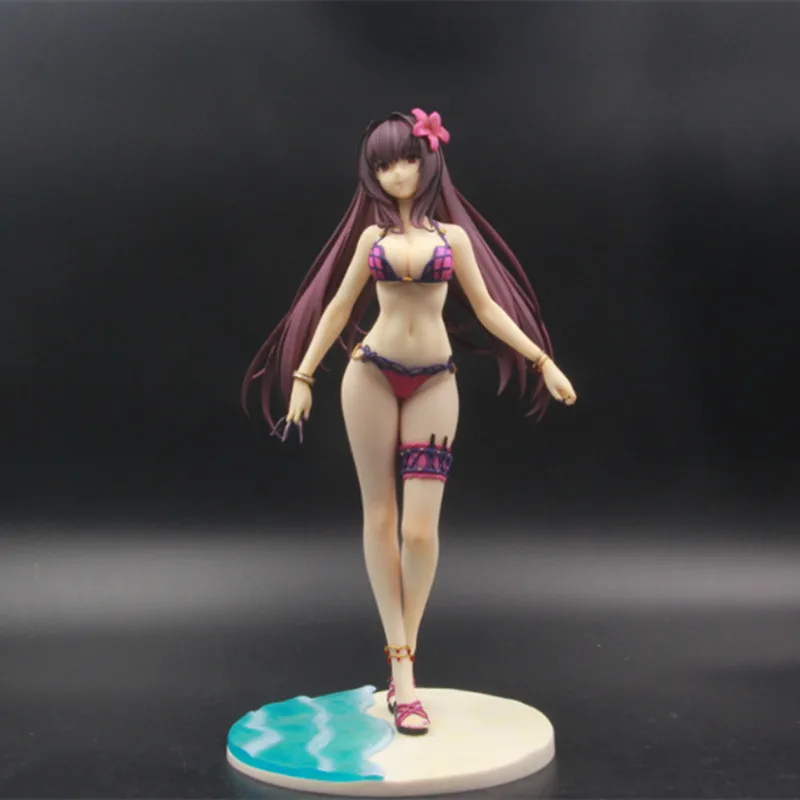 Аниме Fate/Grand Order Assassin/Scathach ПВХ фигурка игрушки сексуальная девушка в бикини куклы