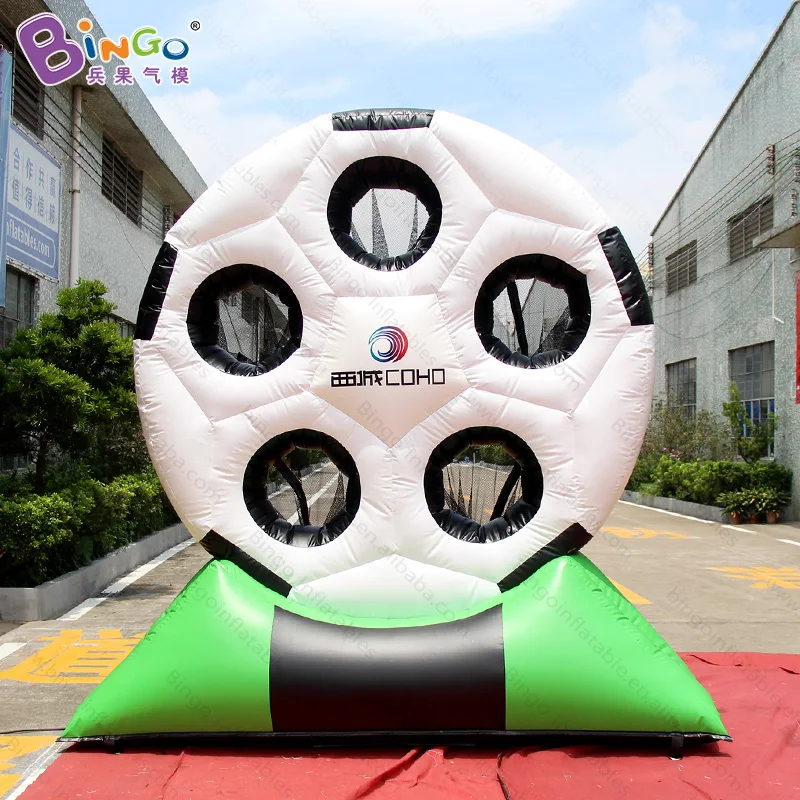 3m Height Inflatable Foot Darts Games PVC Inflatable Soccer Darts