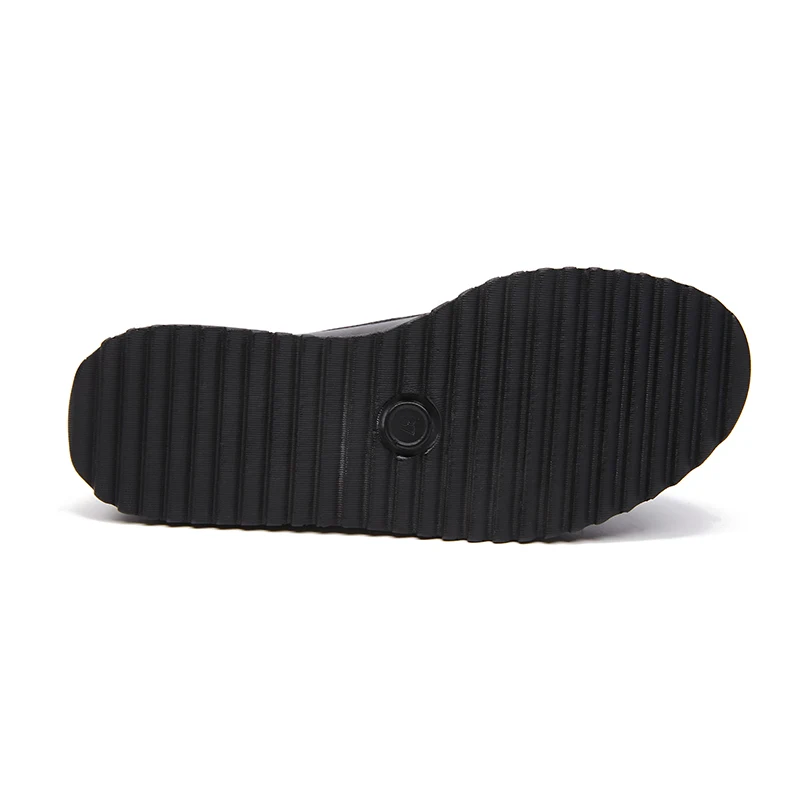 IMG_2454AIMEIGAO Spring Autumn Casual Women Platform Shoes Tassel Flat Heels Shoes Slip On Tassel Moccasin Shoes For Women 5 cm Shoes