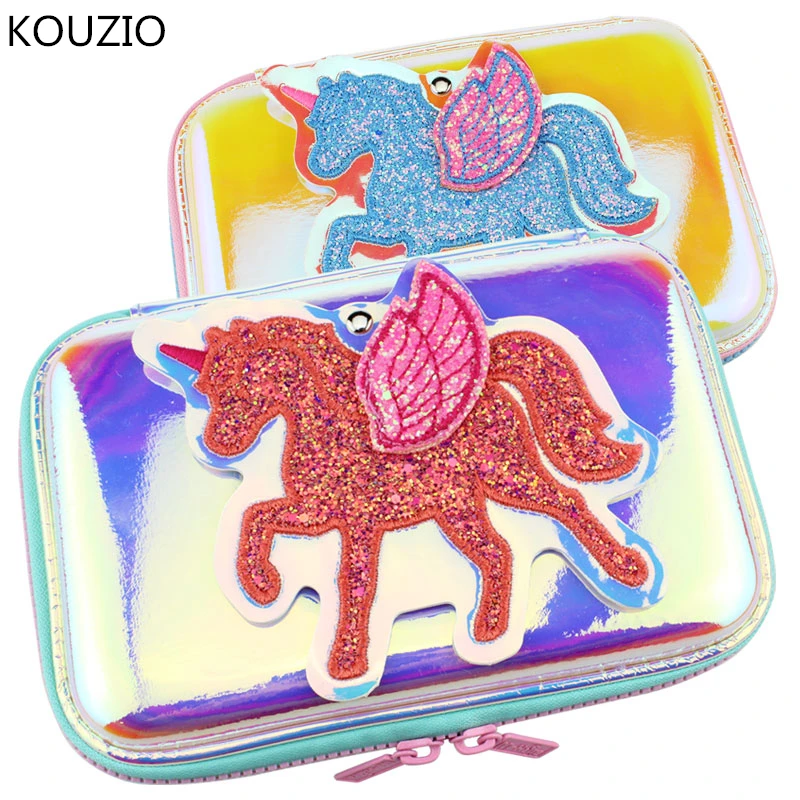 

cute unicorn Pencil case estuche trousse scolaire stylo kawaii estuches papeleria stationery cartucheras para lapices escolares