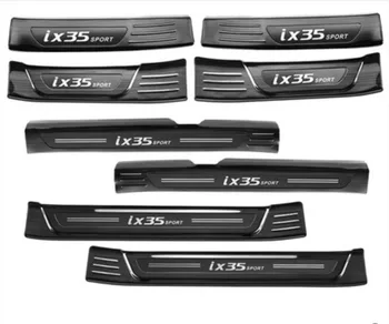 

stainless steel auto rear bumper Scuff Plate Sill Cap/door sill door sill for Hyundai ix35 2018 Car styling