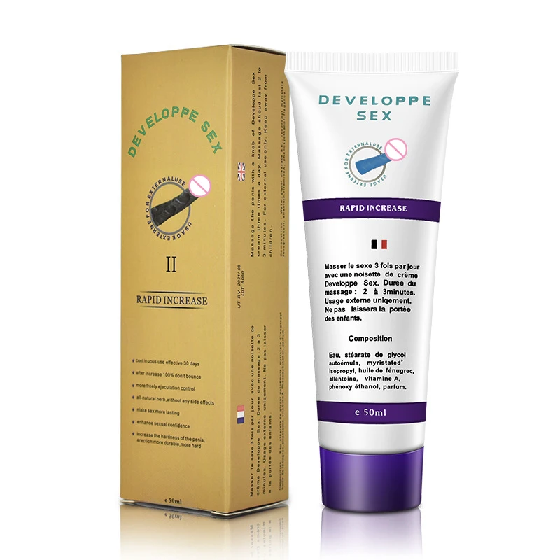Крем для увеличения пениса Developpe лубрикант мужчин крем пениса|penis enlargement cream|developpe