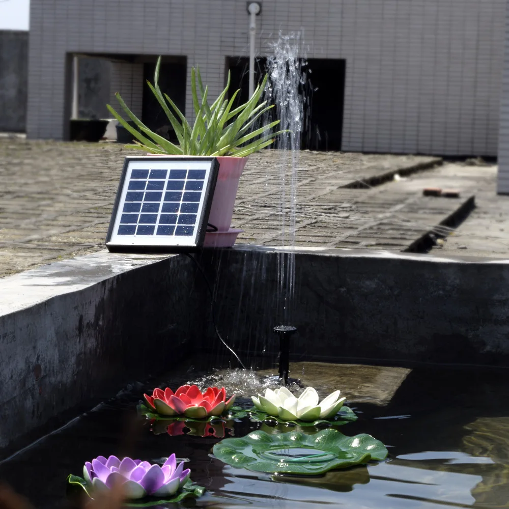 Solar Garden Fountain Superior Solar Energy Water Fountain Pump for