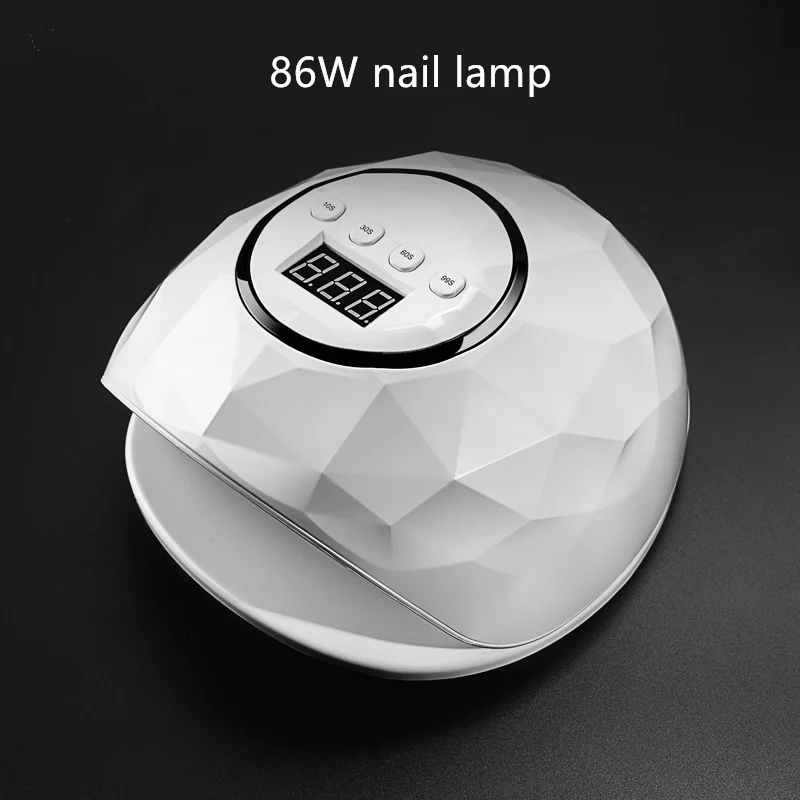 Новая автоматическая сенсорная 72 Вт/86 Вт УФ светодиодная лампа для сушки ногтей машина для лака для рук/ног Гель-лак для отверждения ногтей инструмент для дизайна ногтей