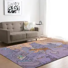 Европейский стиль, животный принт, ковер для гостиной, спальни, современная мода, противоскользящий большой ковер, детский коврик для игры, коврик для дома