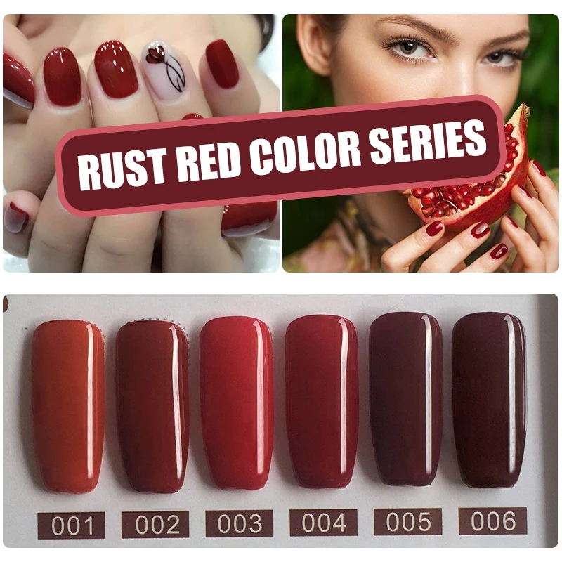 

YIFEI Set Of Varnishes 10ML Gel Lacquer Set Fast Dry Gel Paint For Nail Esmaltes Permanentes De UV Y LED Nail Gel Natural