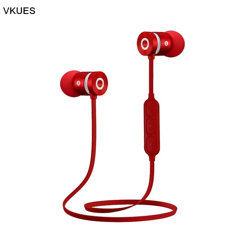 Магнитные наушники W1 Bluetooth гарнитуры вкладыши с микрофоном стереонаушники Беспроводной Bluetooth гарнитуры спортивные Блютуз головной телефон