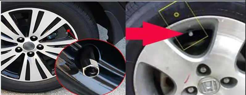 1 компл. Авто колеса шины клапанная крышка автомобиля колеса клапан стволовых колпачок металлический 6 углов для Citroen Picasso C2/C3/C4C5/C6/C8/DS3/DS4/DS5/Nemo