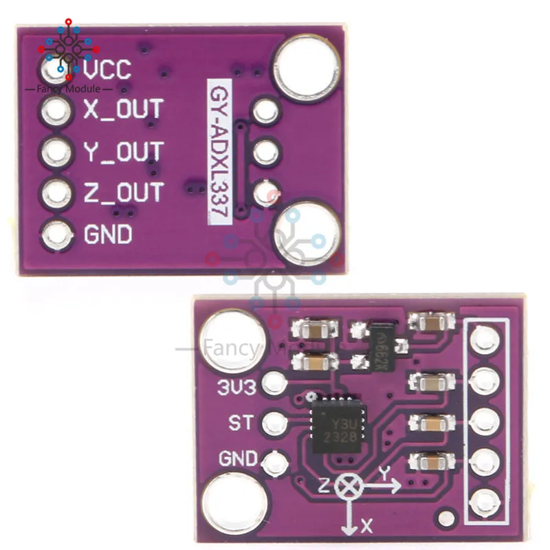 3 оси ADXL337 GY-61 Замена ADXL335 модуль аналогового Выход акселерометр