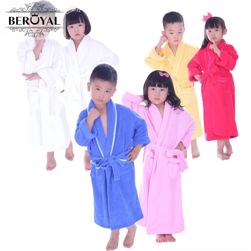 personalised terry towelling bathrobes