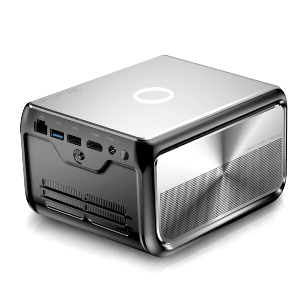 JMGO J6S completa HD Android proyector 1920x1080 resolución 1100 ANSI Lumen de WIFI HIFI Altavoz Bluetooth HDMI 4 K TV LED - 5