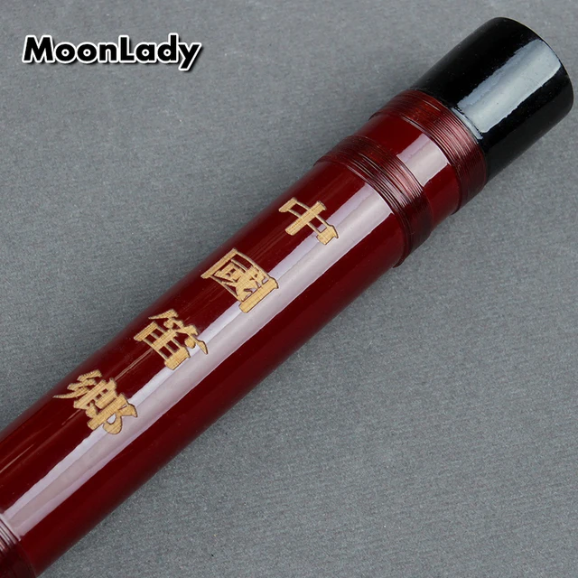 Bamboo Flute with Red Lines Musical Instruments Chinese Handmade Woodwind Instrument Flute supply learning material not xiao