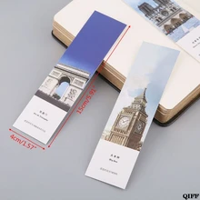 Прямая поставка и в китайском стиле бумажные закладки Живопись карты Ретро красивые закладки в коробке памятные подарки 4 июня