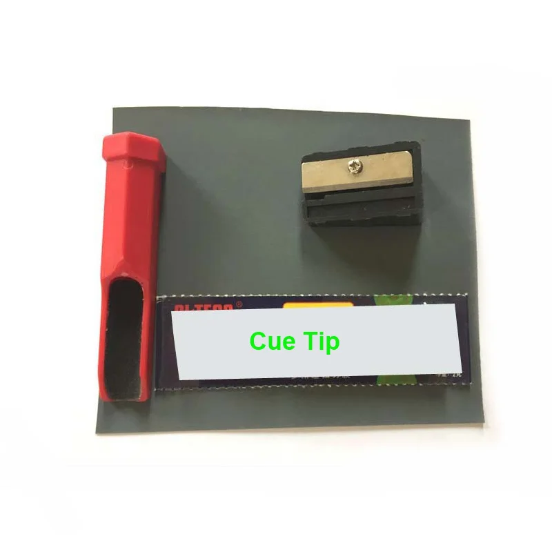 Billiards Pool Cue Repairer Tool Set 4pcs snooker different repairer tools with tip/tip