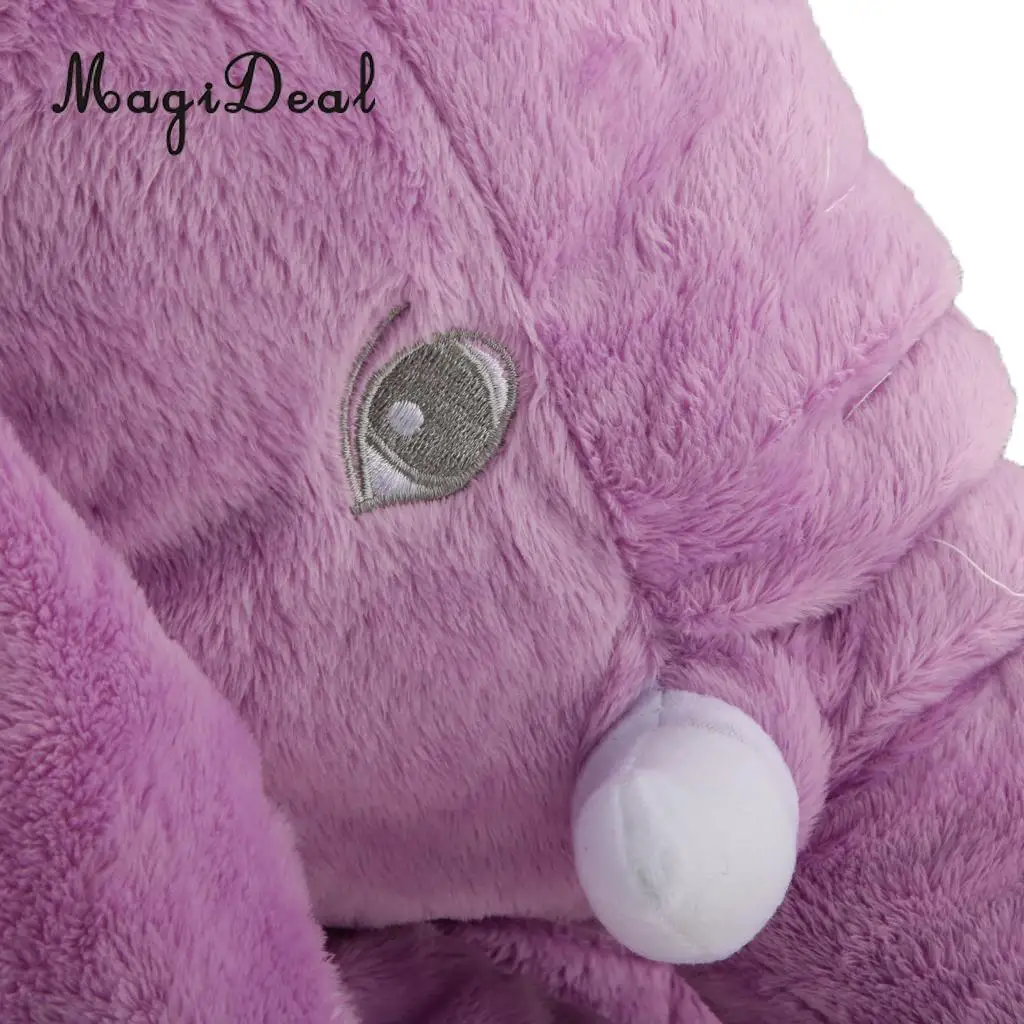Soft Stuffed Animal Short Plush Doll Cotton Cushion Pillow Cover Toy for Bedroom TV-Watching Sofa Cushion Children Friends Gift