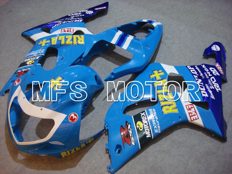 

Blue White Fairing Injection ABS Bodywork Kit For Suzuki 2001 2002 2003 GSXR 600/750 K1 K2