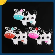 Oykza Модные украшения 38*48 мм 5 шт. Zice сплава корова Подвески Для Коренастый Бусины Цепочки и ожерелья решений