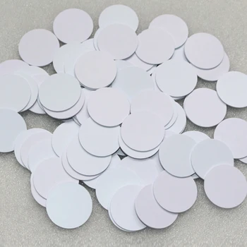 

UID changable tags 13.56MHz 25mm coin tag RFID 1000pcs/lots