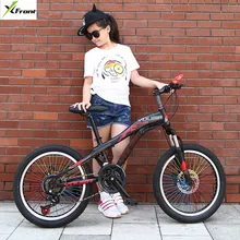 New Brand Mountain Bike Carbon Steel 21 Speed 20/24 inch Wheel Child Lady Student Bicycle Outdoor Sport Disc Brake BMX Bicicleta