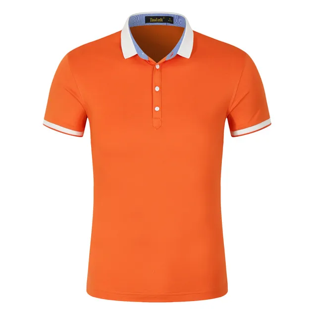 Trainning & Exercise Polo morning exercise men Polo cotton Tops short