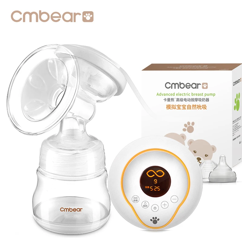 CMbear Официальный магазин Электрический молокоотсос экстрактор de leche sacaleche electrico tiralatte Электрический молокоотсос saca leche