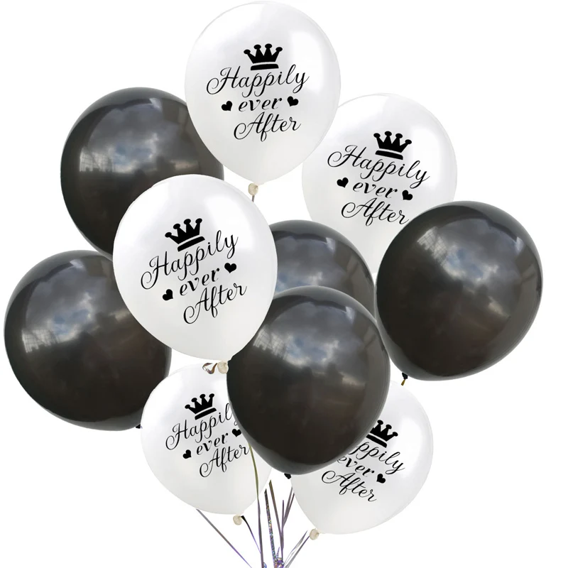 10 шт Baby Shower Happy Ever After латексные украшения из воздушных шаров на день рождения