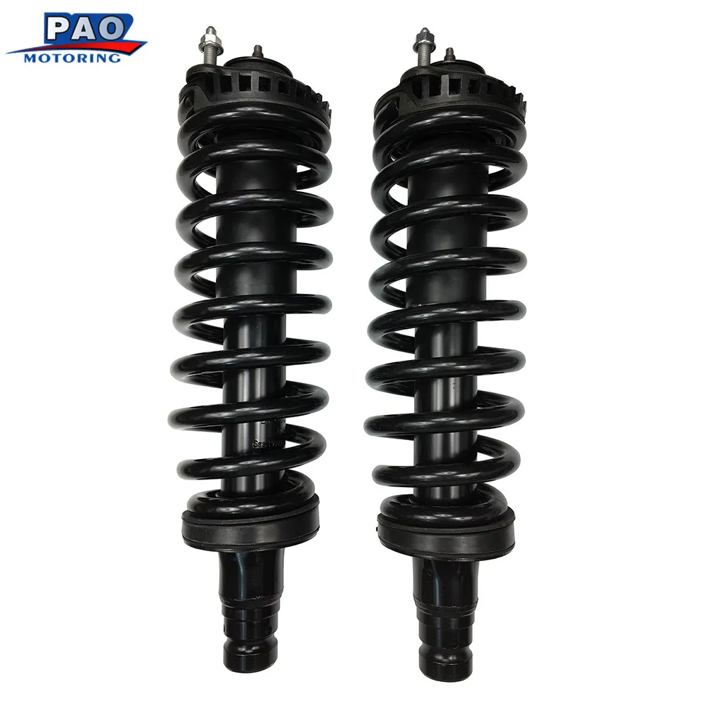 2PC New Front Shock Absorber Complete Strut Coil Spring Coilover Assembly For Chevrolet Trailblazer 2002-2009 OEM 171341 2PC New Front Shock Absorber Complete Strut Coil Spring Coilover Assembly For Chevrolet Trailblazer 2002-2009 OEM 171341