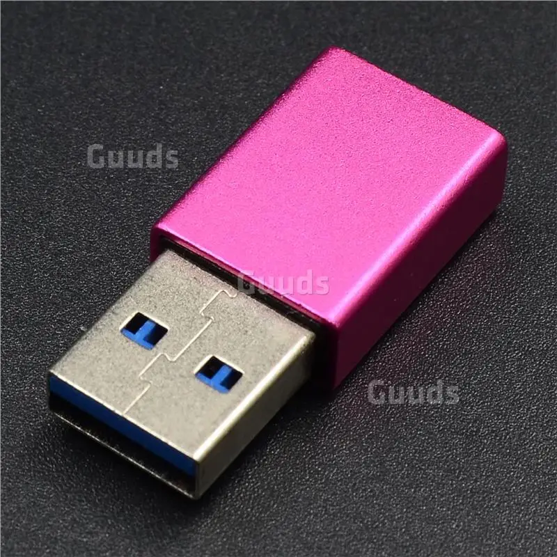 Металлический адаптер type-C с разъемом USB, адаптер USB 3,0 с разъемом type-C