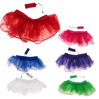 

Women Sexy LED Tutu Skirt Petticoat Glow in Dark Nightclub Costume M/L Colorful for Hen Stage Girl Night Out Party Supplies